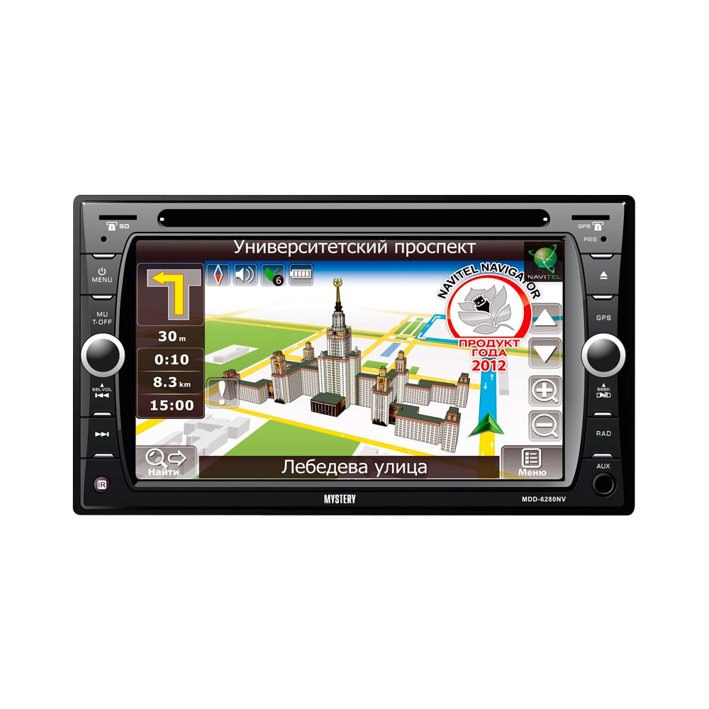 Автомедиастанция MYSTERY MDD-6280NV